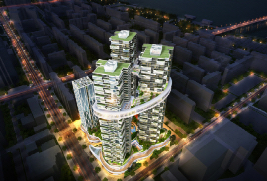 여의도 은하아파트 재건축 조감도